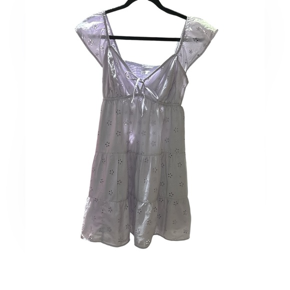 Hollister Shimmering light Purple Mini Dress - Picture 1 of 7
